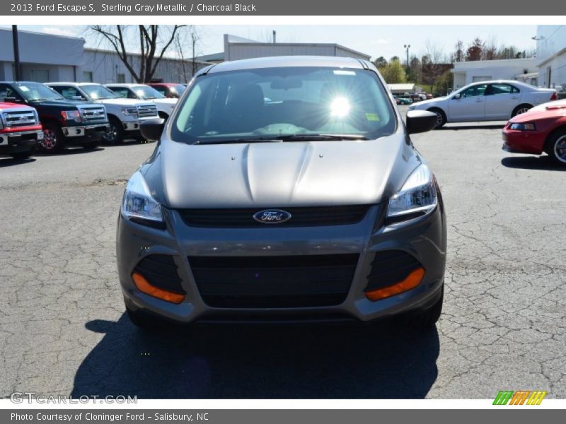 Sterling Gray Metallic / Charcoal Black 2013 Ford Escape S