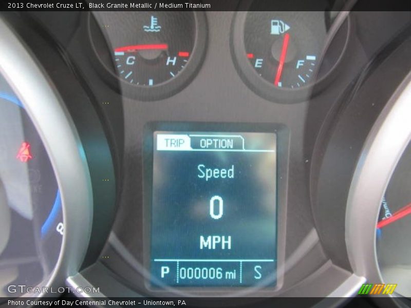 Black Granite Metallic / Medium Titanium 2013 Chevrolet Cruze LT