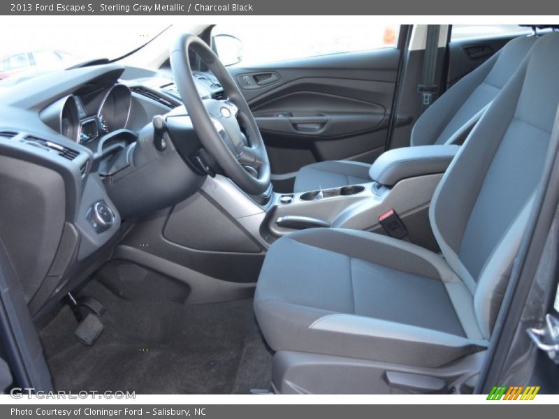 Sterling Gray Metallic / Charcoal Black 2013 Ford Escape S