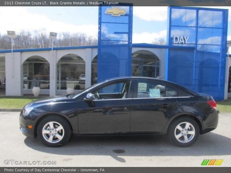Black Granite Metallic / Medium Titanium 2013 Chevrolet Cruze LT