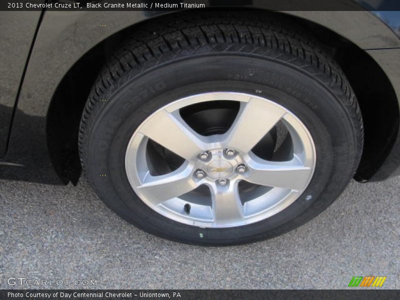 Black Granite Metallic / Medium Titanium 2013 Chevrolet Cruze LT