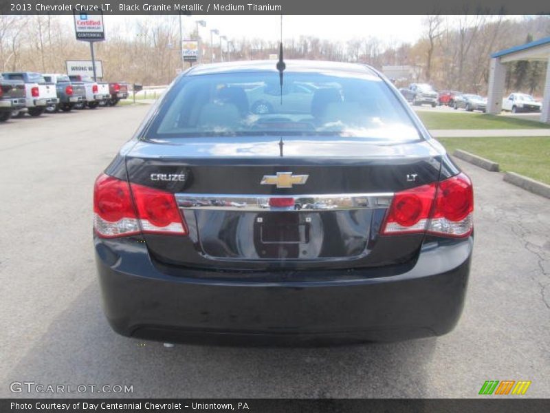 Black Granite Metallic / Medium Titanium 2013 Chevrolet Cruze LT