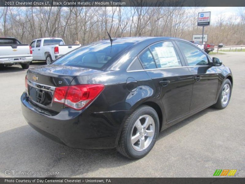 Black Granite Metallic / Medium Titanium 2013 Chevrolet Cruze LT