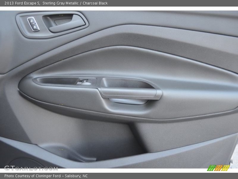 Sterling Gray Metallic / Charcoal Black 2013 Ford Escape S