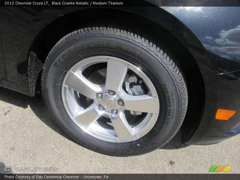 Black Granite Metallic / Medium Titanium 2013 Chevrolet Cruze LT