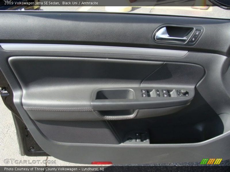 Black Uni / Anthracite 2009 Volkswagen Jetta SE Sedan