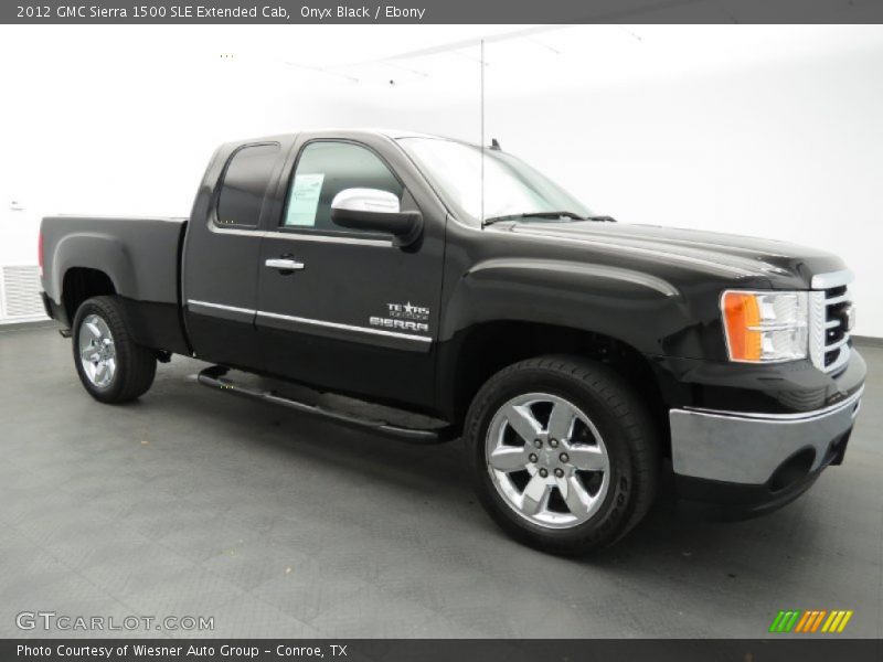 Onyx Black / Ebony 2012 GMC Sierra 1500 SLE Extended Cab