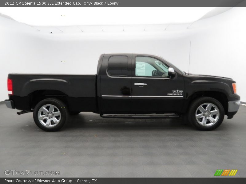 Onyx Black / Ebony 2012 GMC Sierra 1500 SLE Extended Cab