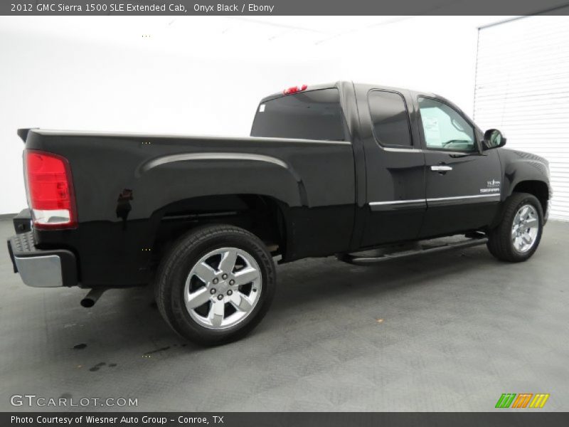 Onyx Black / Ebony 2012 GMC Sierra 1500 SLE Extended Cab
