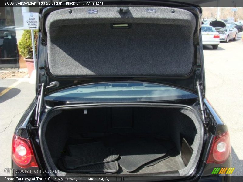 Black Uni / Anthracite 2009 Volkswagen Jetta SE Sedan