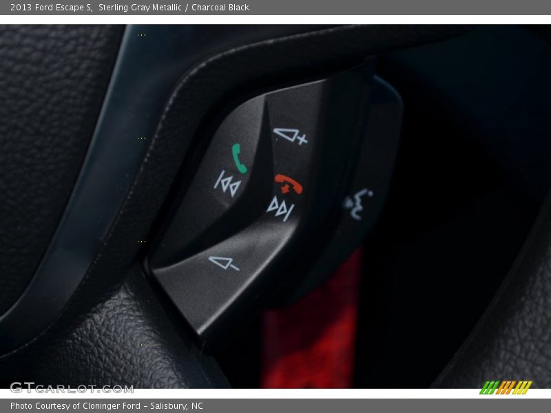 Sterling Gray Metallic / Charcoal Black 2013 Ford Escape S