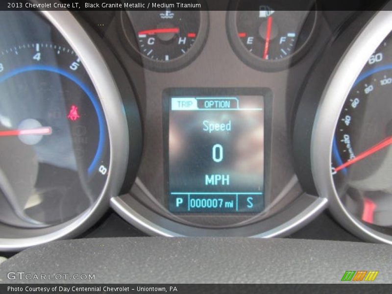 Black Granite Metallic / Medium Titanium 2013 Chevrolet Cruze LT