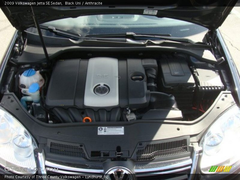 Black Uni / Anthracite 2009 Volkswagen Jetta SE Sedan