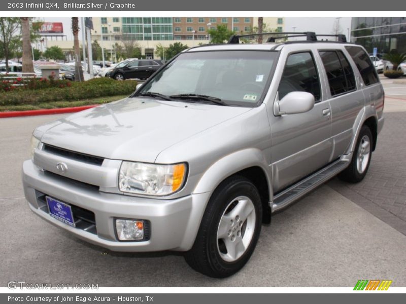 Brilliant Silver / Graphite 2003 Infiniti QX4