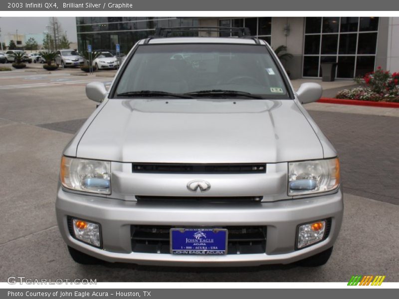 Brilliant Silver / Graphite 2003 Infiniti QX4