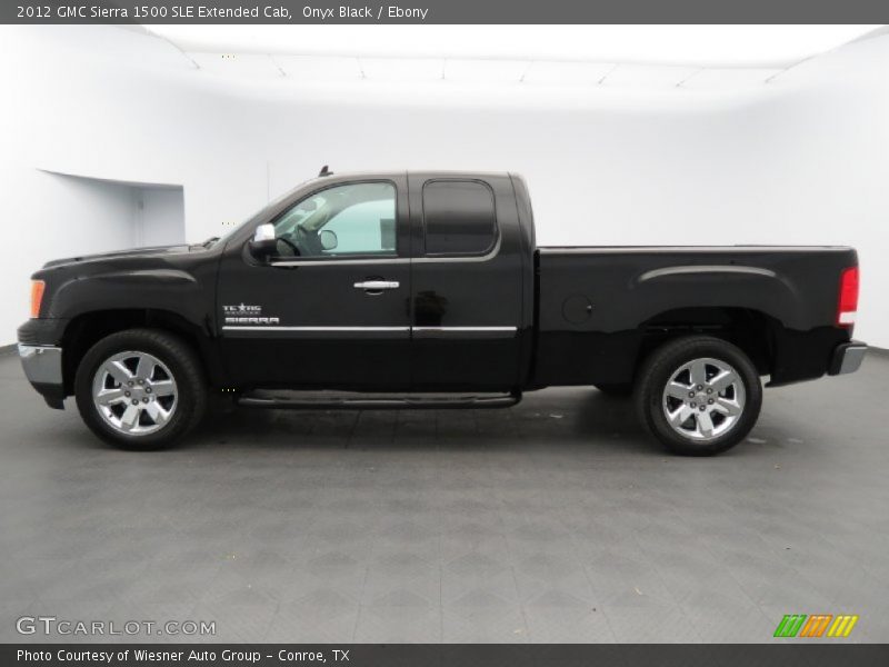 Onyx Black / Ebony 2012 GMC Sierra 1500 SLE Extended Cab