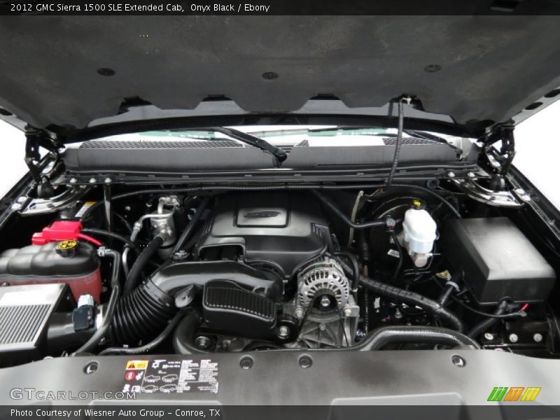 Onyx Black / Ebony 2012 GMC Sierra 1500 SLE Extended Cab