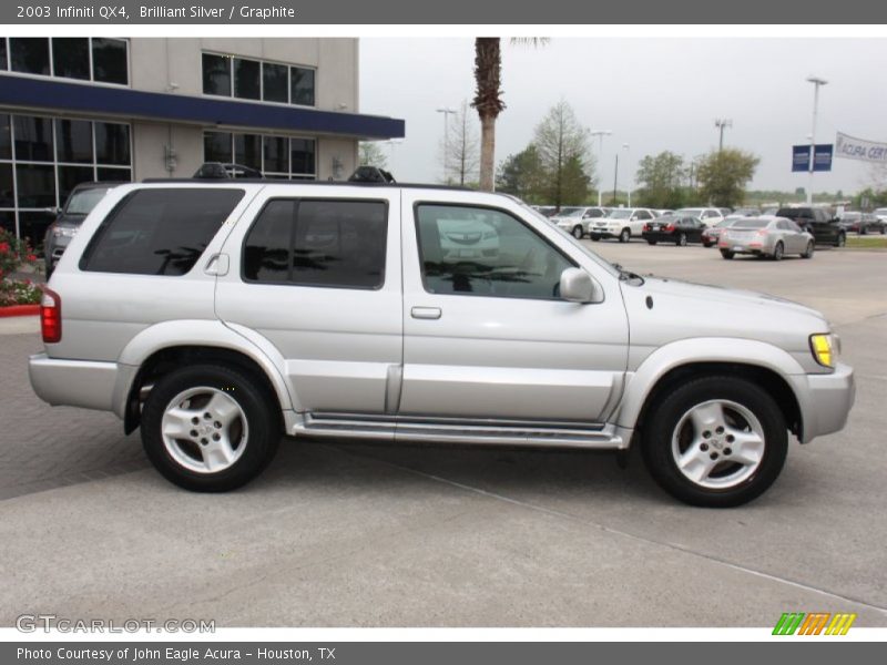 Brilliant Silver / Graphite 2003 Infiniti QX4