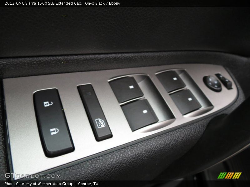 Onyx Black / Ebony 2012 GMC Sierra 1500 SLE Extended Cab