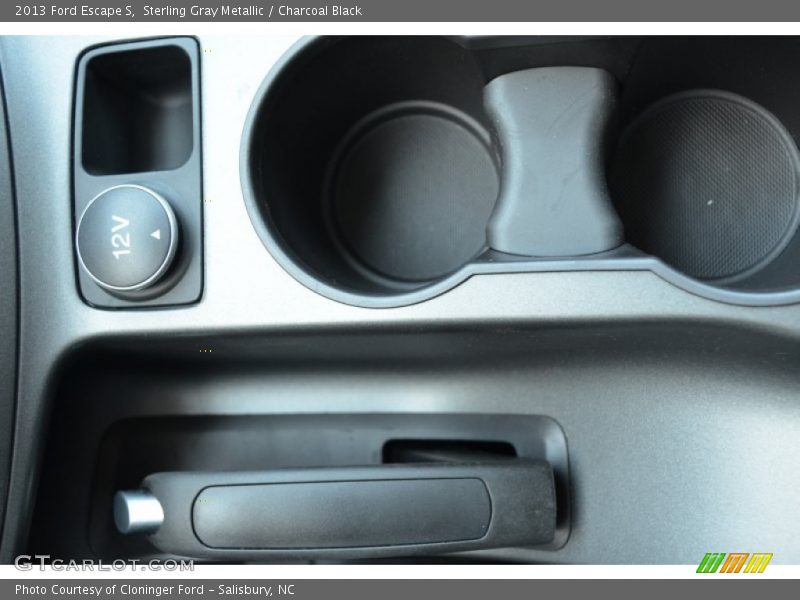 Sterling Gray Metallic / Charcoal Black 2013 Ford Escape S