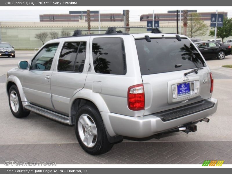 Brilliant Silver / Graphite 2003 Infiniti QX4