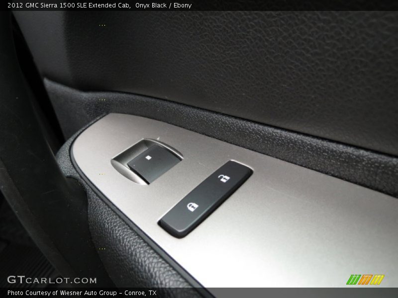 Onyx Black / Ebony 2012 GMC Sierra 1500 SLE Extended Cab