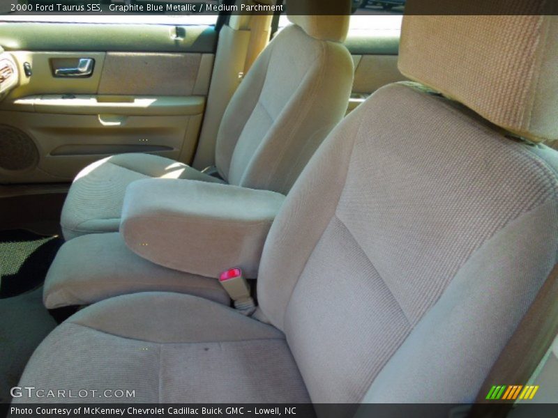 Graphite Blue Metallic / Medium Parchment 2000 Ford Taurus SES