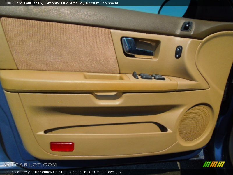 Graphite Blue Metallic / Medium Parchment 2000 Ford Taurus SES