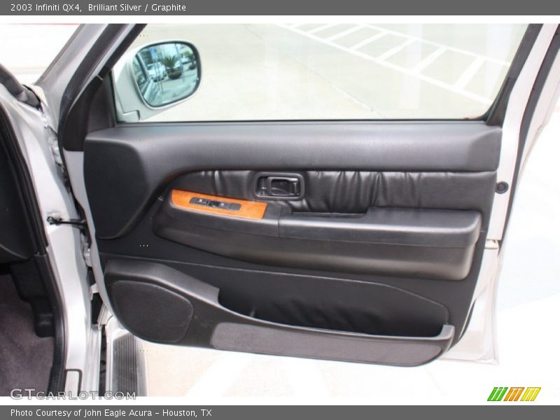 Brilliant Silver / Graphite 2003 Infiniti QX4