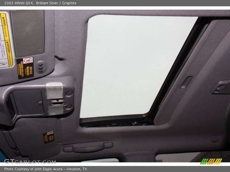 Brilliant Silver / Graphite 2003 Infiniti QX4