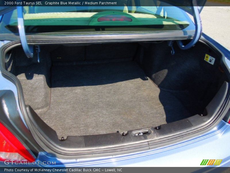 Graphite Blue Metallic / Medium Parchment 2000 Ford Taurus SES