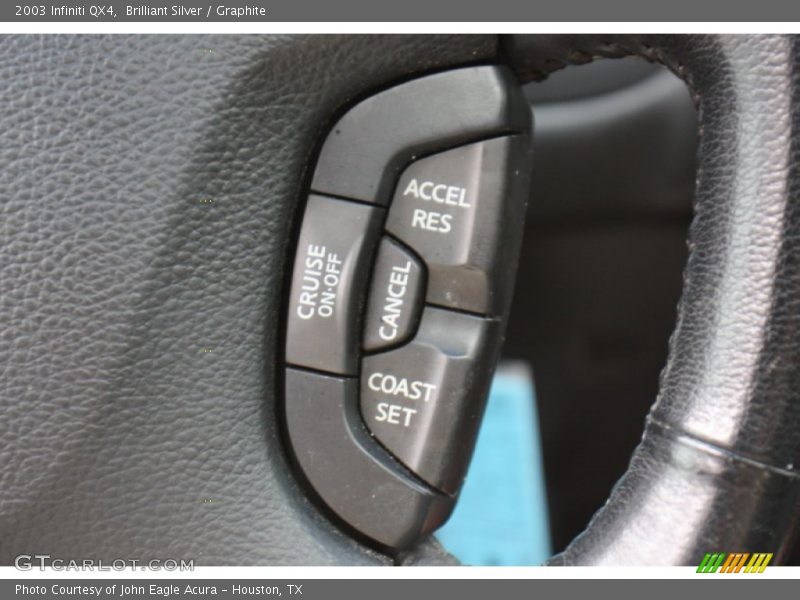Brilliant Silver / Graphite 2003 Infiniti QX4