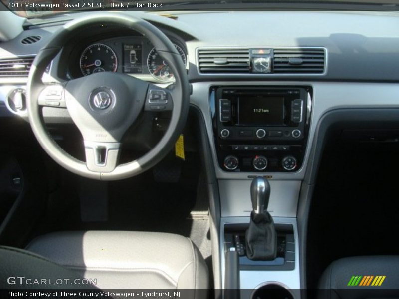 Black / Titan Black 2013 Volkswagen Passat 2.5L SE