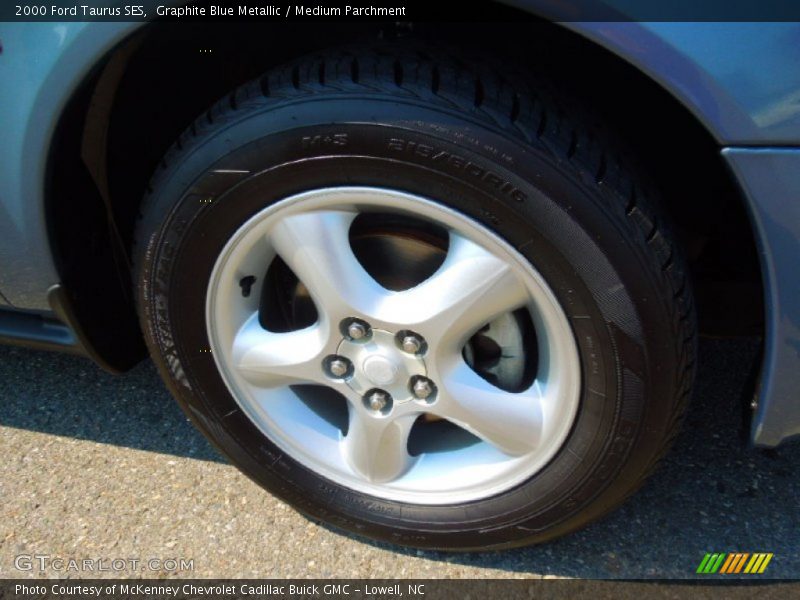 Graphite Blue Metallic / Medium Parchment 2000 Ford Taurus SES