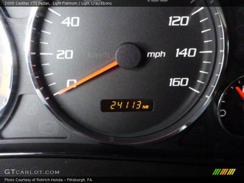 Light Platinum / Light Gray/Ebony 2006 Cadillac CTS Sedan