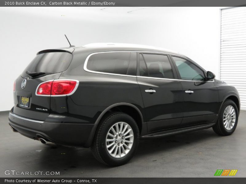 Carbon Black Metallic / Ebony/Ebony 2010 Buick Enclave CX
