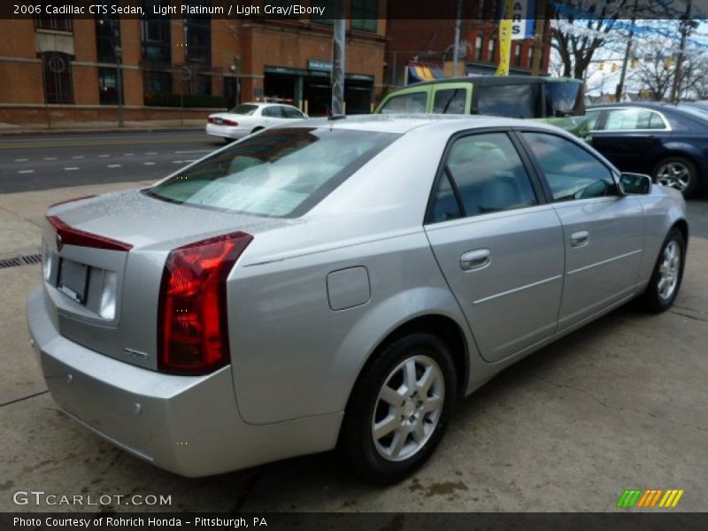 Light Platinum / Light Gray/Ebony 2006 Cadillac CTS Sedan