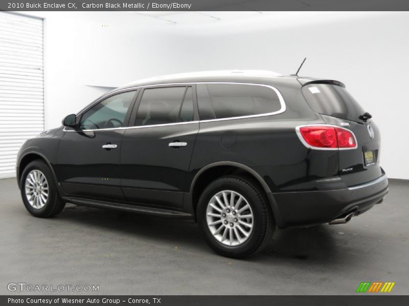 Carbon Black Metallic / Ebony/Ebony 2010 Buick Enclave CX