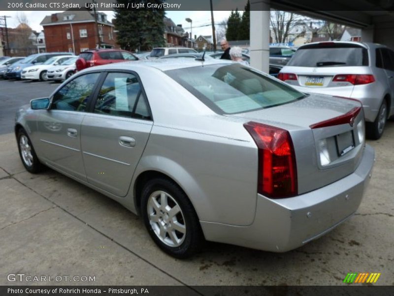 Light Platinum / Light Gray/Ebony 2006 Cadillac CTS Sedan