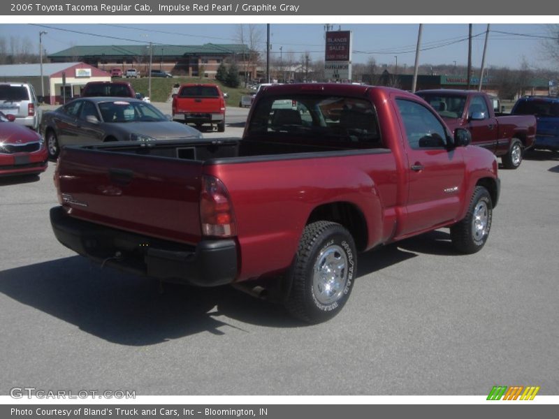 Impulse Red Pearl / Graphite Gray 2006 Toyota Tacoma Regular Cab