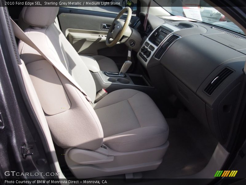 Sterling Grey Metallic / Medium Light Stone 2010 Ford Edge SEL
