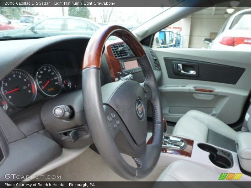 Light Platinum / Light Gray/Ebony 2006 Cadillac CTS Sedan