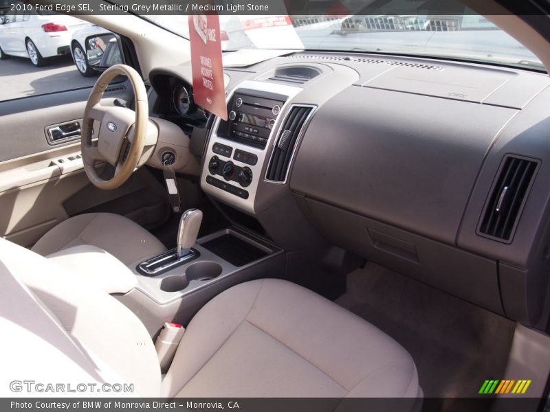 Sterling Grey Metallic / Medium Light Stone 2010 Ford Edge SEL