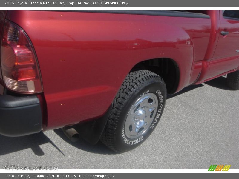 Impulse Red Pearl / Graphite Gray 2006 Toyota Tacoma Regular Cab