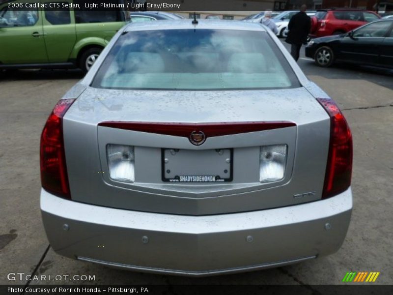 Light Platinum / Light Gray/Ebony 2006 Cadillac CTS Sedan