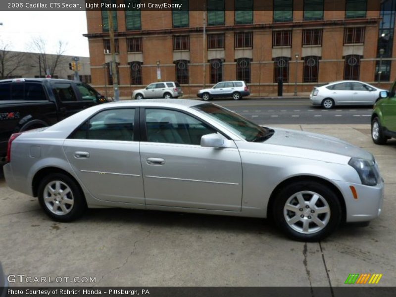 Light Platinum / Light Gray/Ebony 2006 Cadillac CTS Sedan