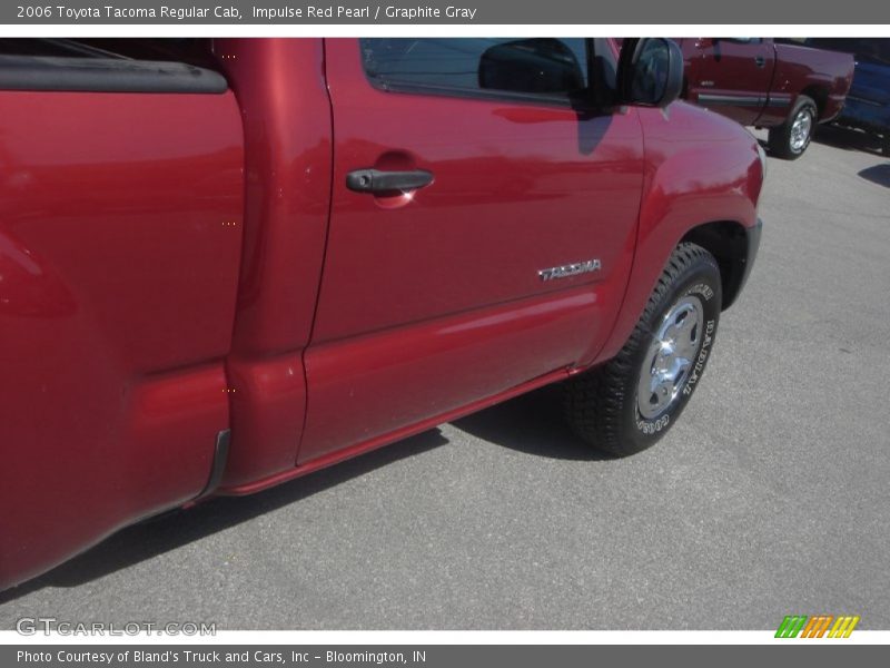 Impulse Red Pearl / Graphite Gray 2006 Toyota Tacoma Regular Cab
