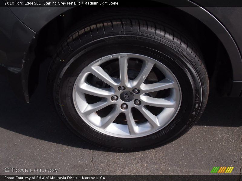 Sterling Grey Metallic / Medium Light Stone 2010 Ford Edge SEL