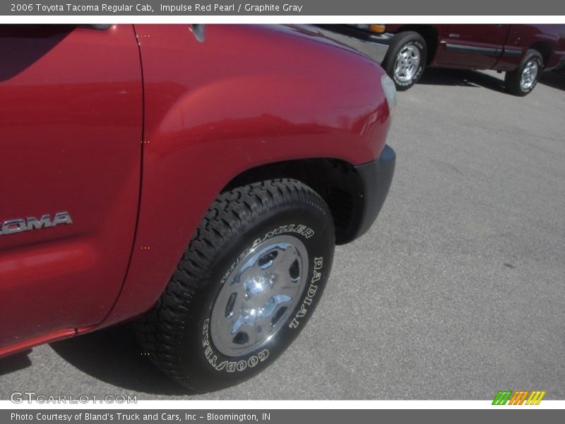 Impulse Red Pearl / Graphite Gray 2006 Toyota Tacoma Regular Cab