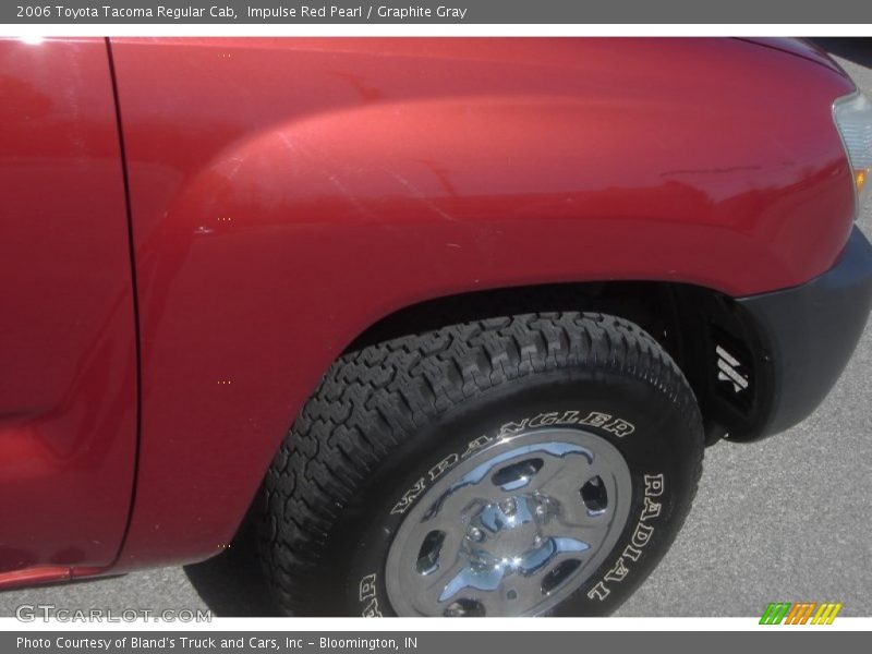 Impulse Red Pearl / Graphite Gray 2006 Toyota Tacoma Regular Cab